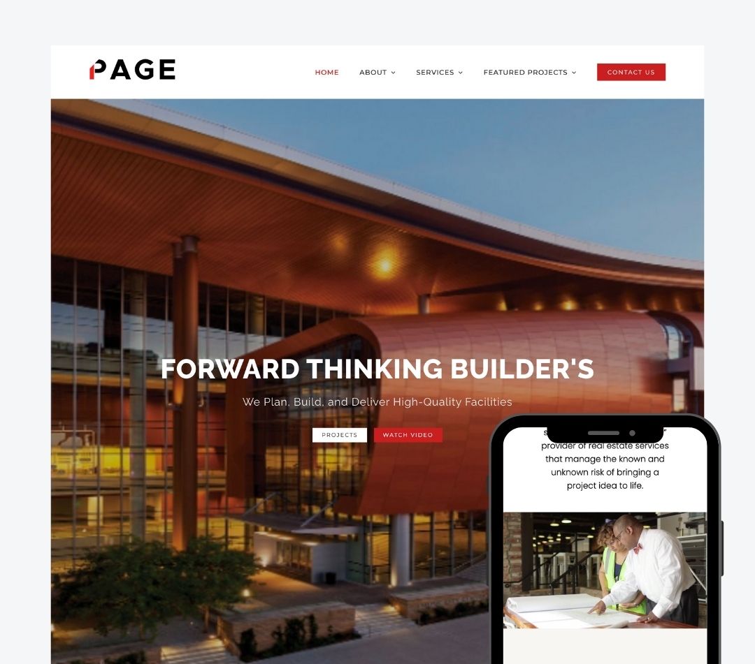 Page Building Group | Riggs Agency Portfolio